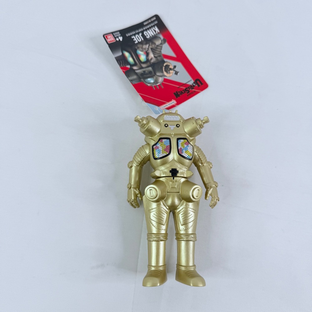 Bandai Ultraman Sofvi Series King Joe Gold Vinyl Action Figure Ultra Seven 93479